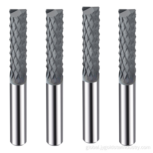 diamond coated popcorn endmills milling cutter for CFRP